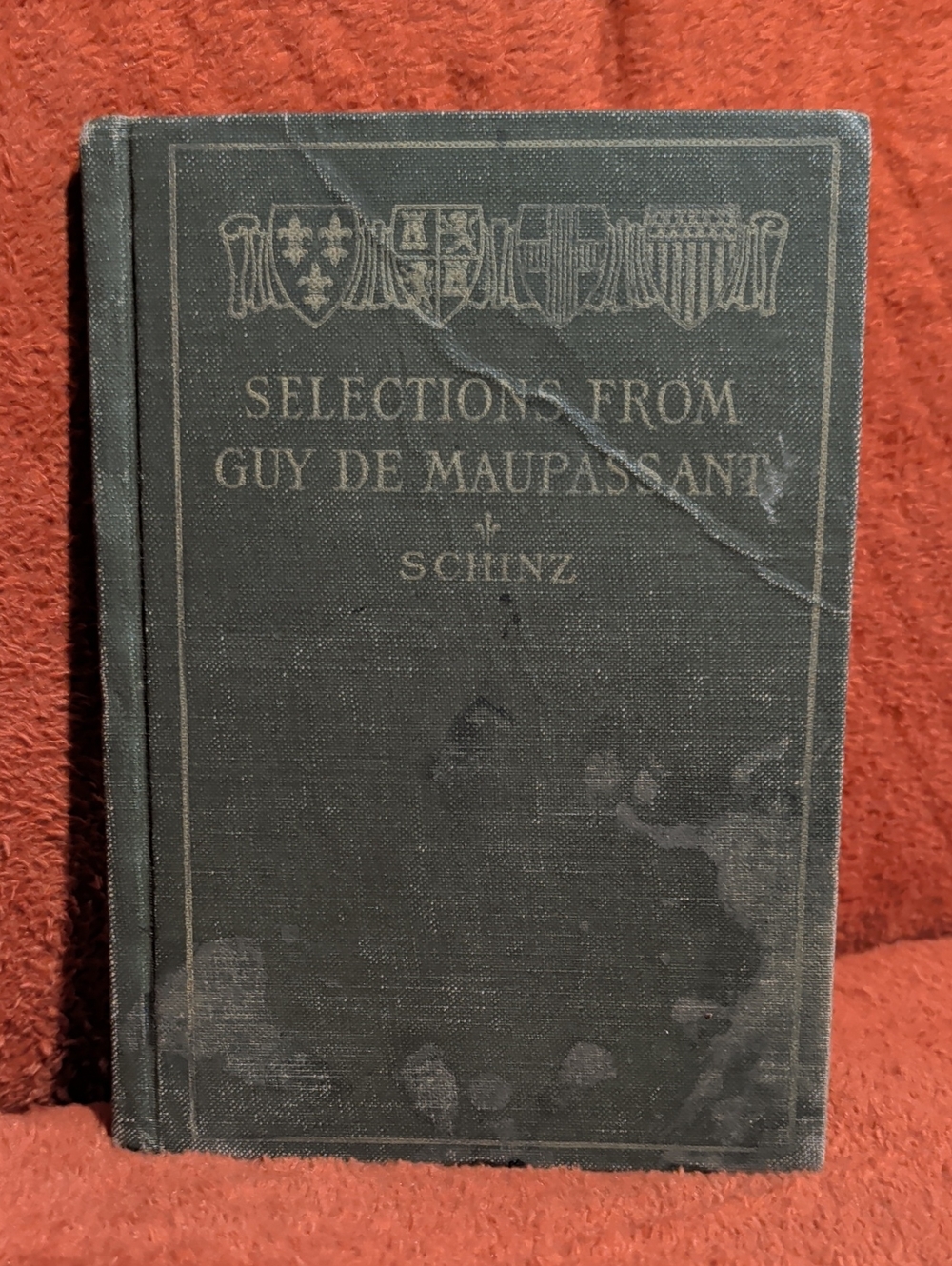 Selections from Guy de Maupassant Hardcover Book
